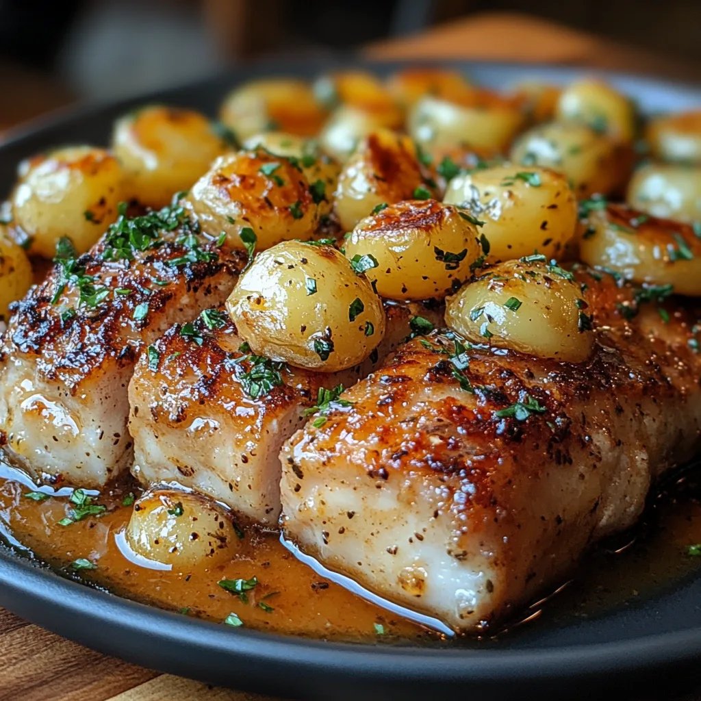 Côtelettes de Porc Crémeuses au Ranch avec Pommes de Terre : Une Recette Incroyable Ultime
