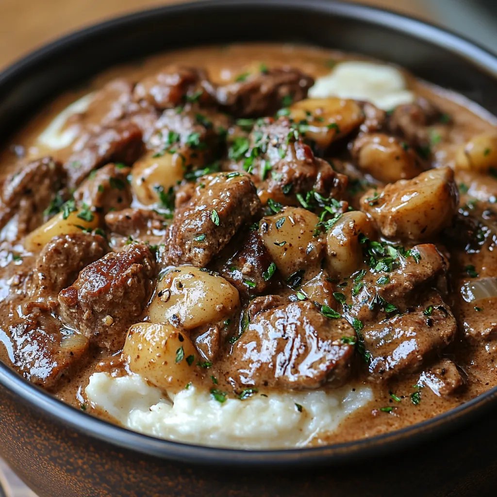 Bœuf Stroganoff à la Mijoteuse : Une Recette Incroyable Ultime