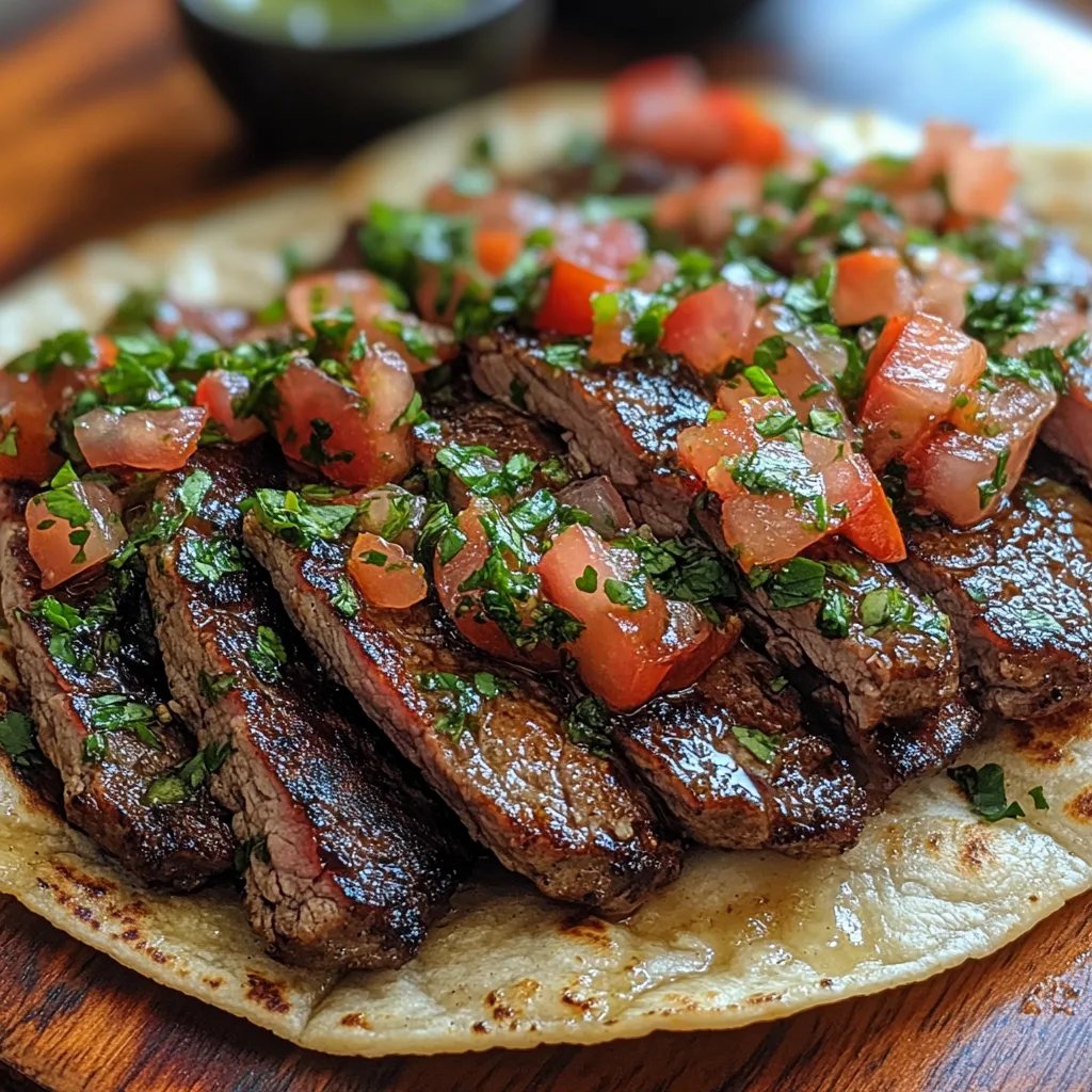 Tacos Savoureux au Steak de Flanc : Une Recette Incroyable Ultime