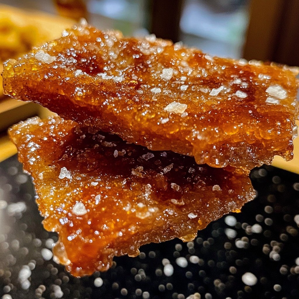 Kandierte Speck Räucherwürste