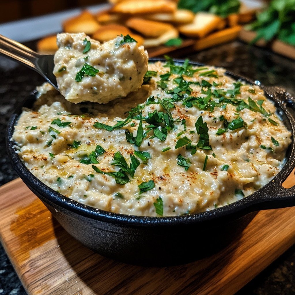 Fünf Minuten Bohnen Dip