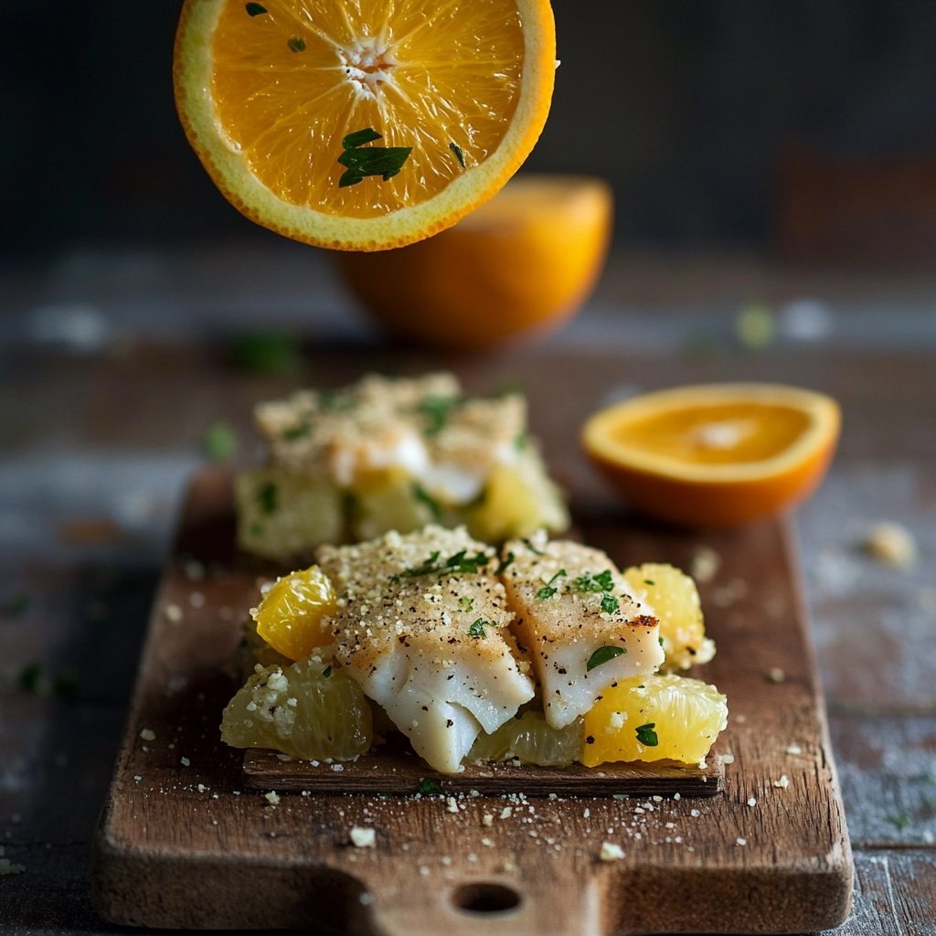 Salade de haddock aux agrumes