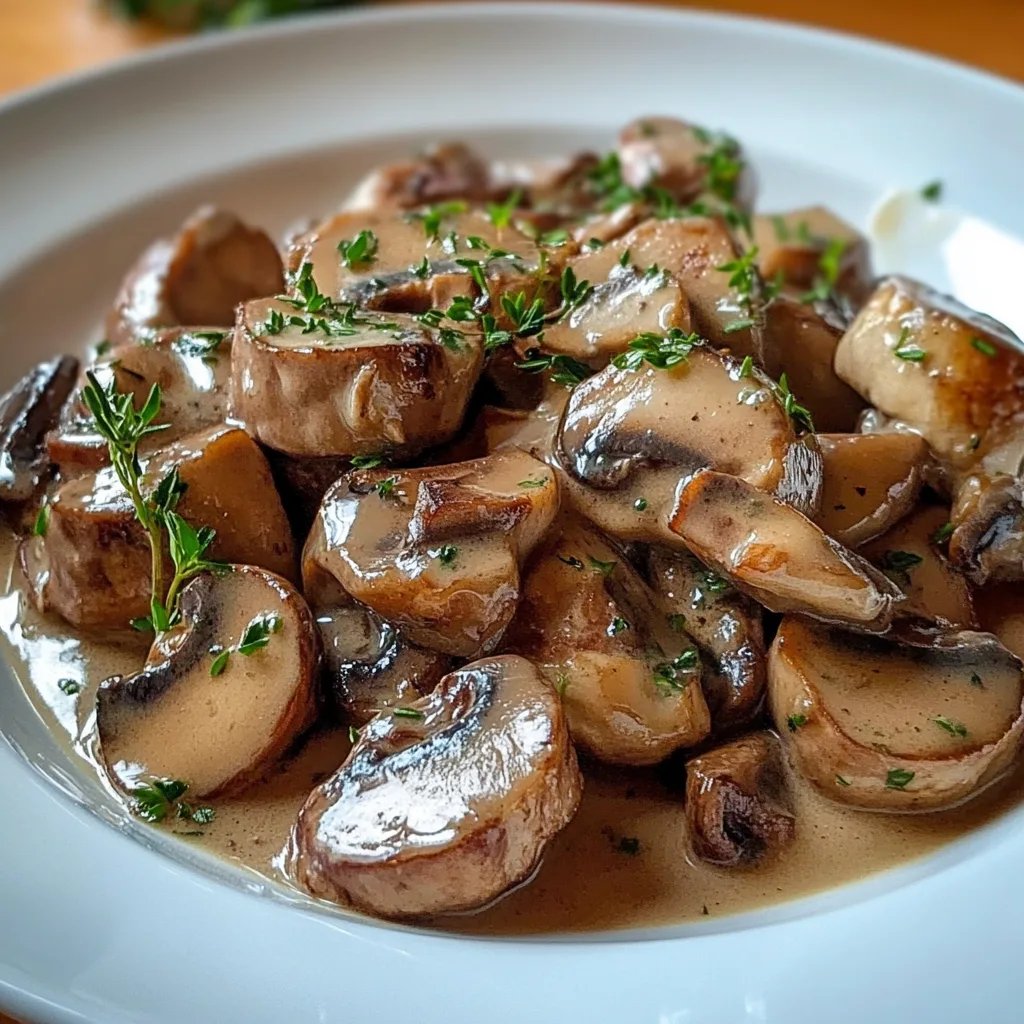 Médaillons de Porc Crème Champignons : Une Recette Incroyable Ultime