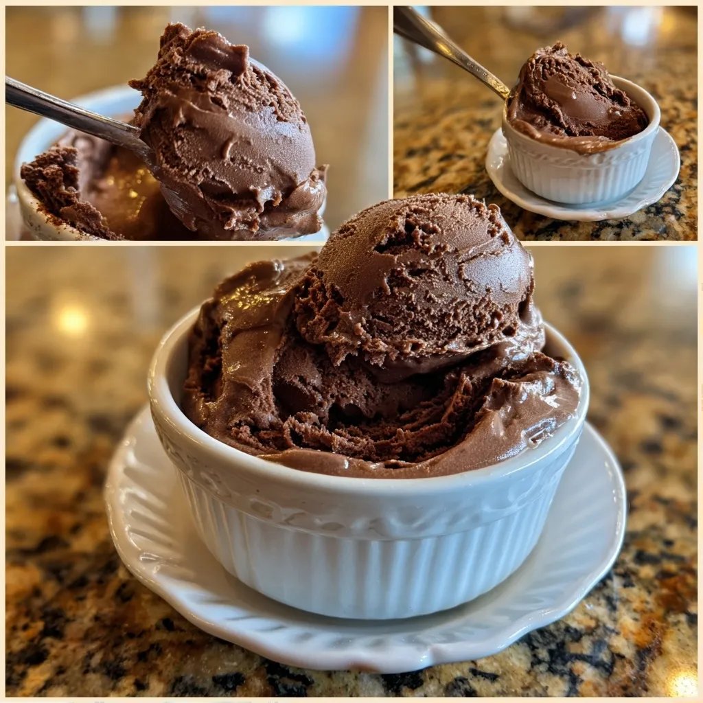 Chocolat glacé léger