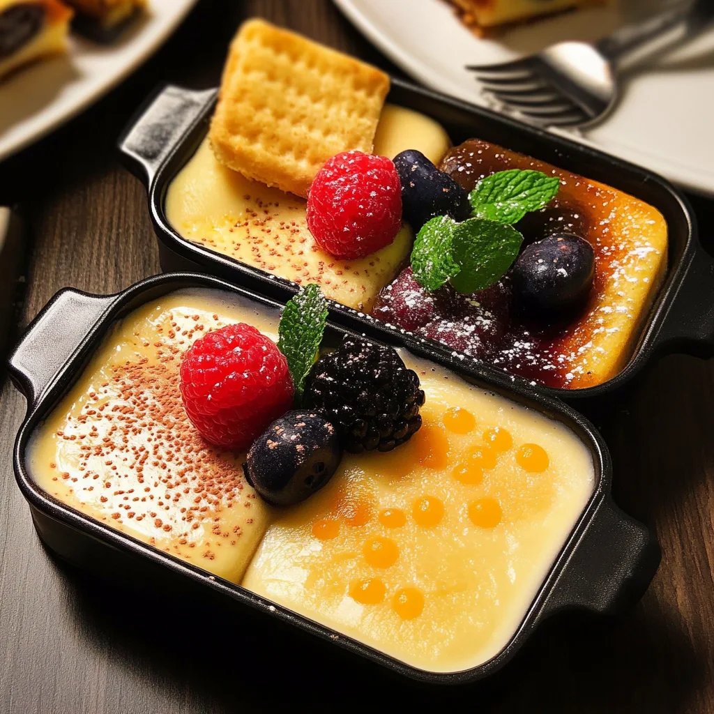 Desserts pour raclette