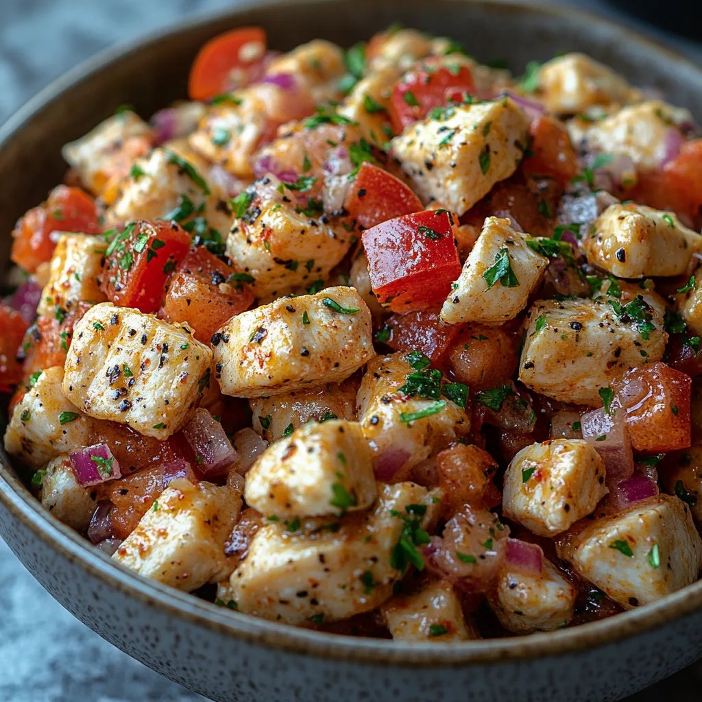 Salade Italienne de Poulet Façon Grinder : Une Recette Incroyable Ultime