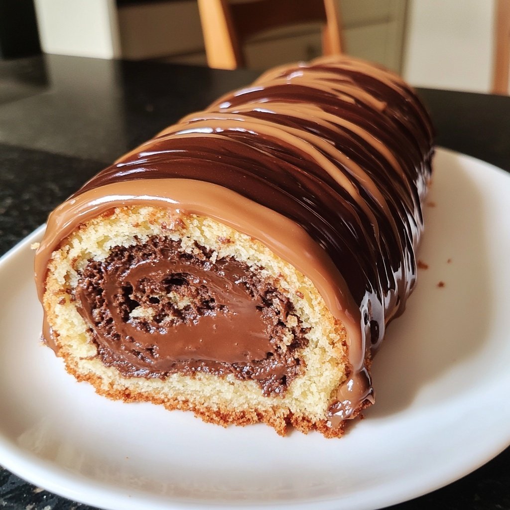 La recette de la bûche roulée chocolat