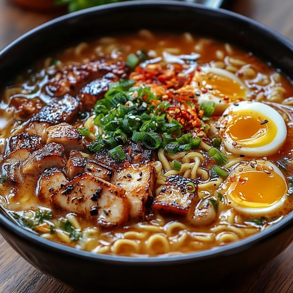Ramen Miso Épicé : Une Recette Incroyable Ultime à Essayer