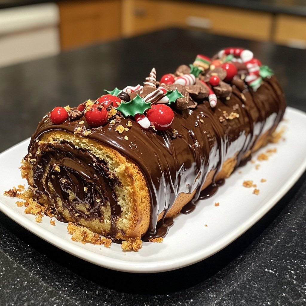 Bûche De Noël Ultra Gourmande