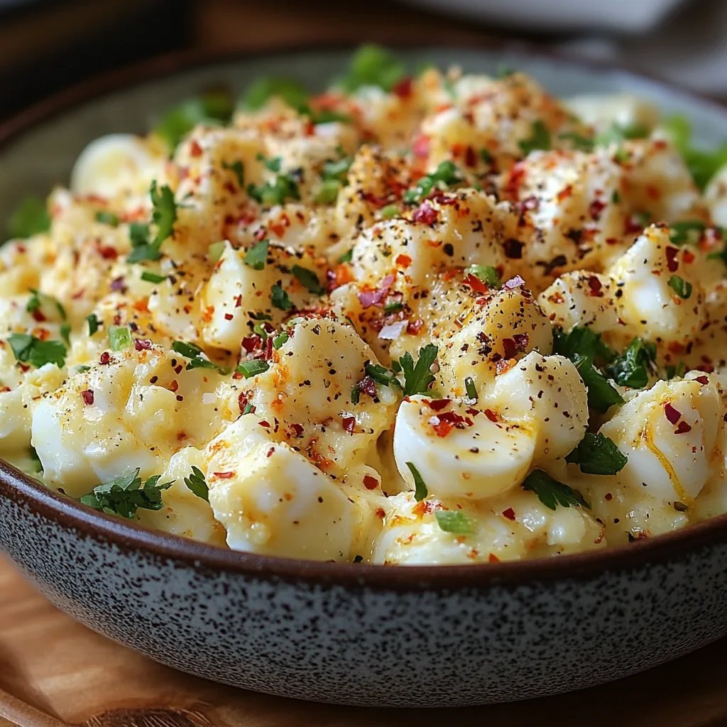 Salade d'œufs au fromage cottage : Une Recette Incroyable Ultime