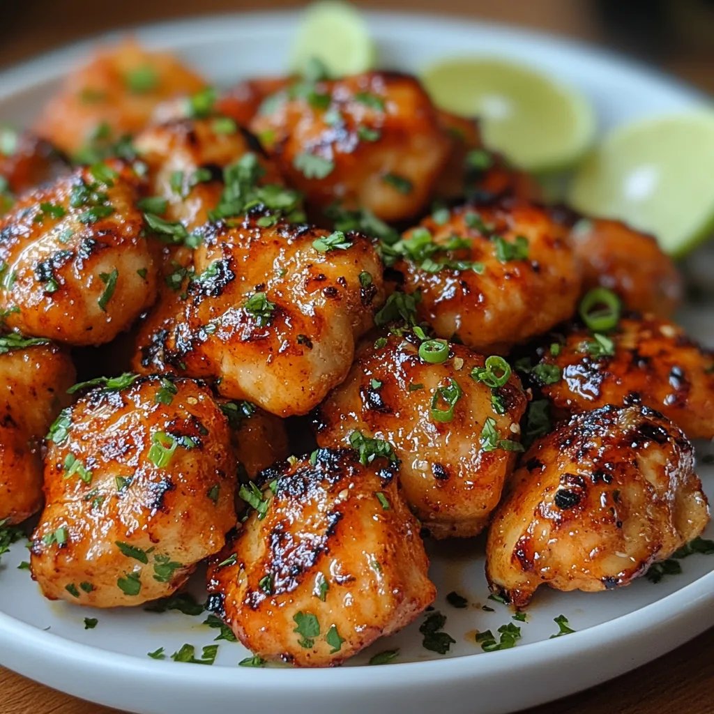 Bouchées de Poulet Thaï : Une Recette Incroyable Ultime