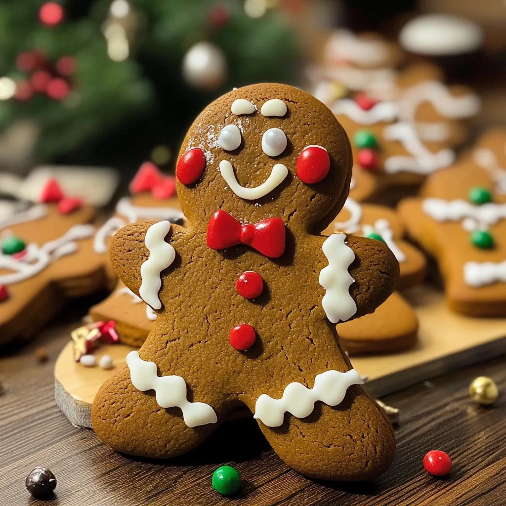 Gâteau Bonhomme en Pain d'Épice