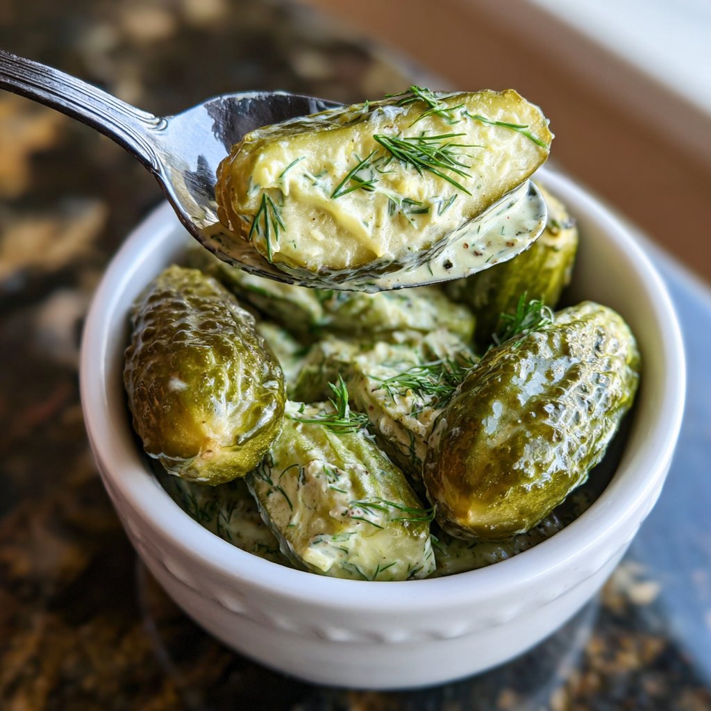 Trempette cornichon aneth