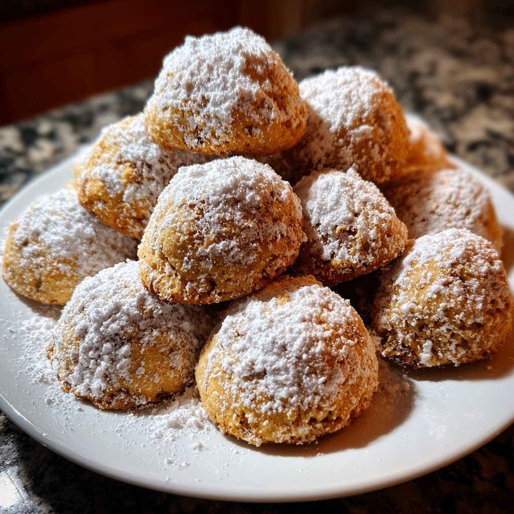 Polvorones à la cannelle et à l’anis
