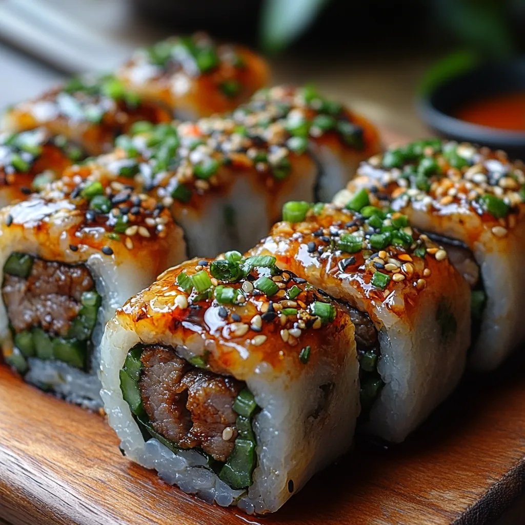 Rouleaux de Bœuf au Basilic Thaï : Une Recette Incroyable Ultime