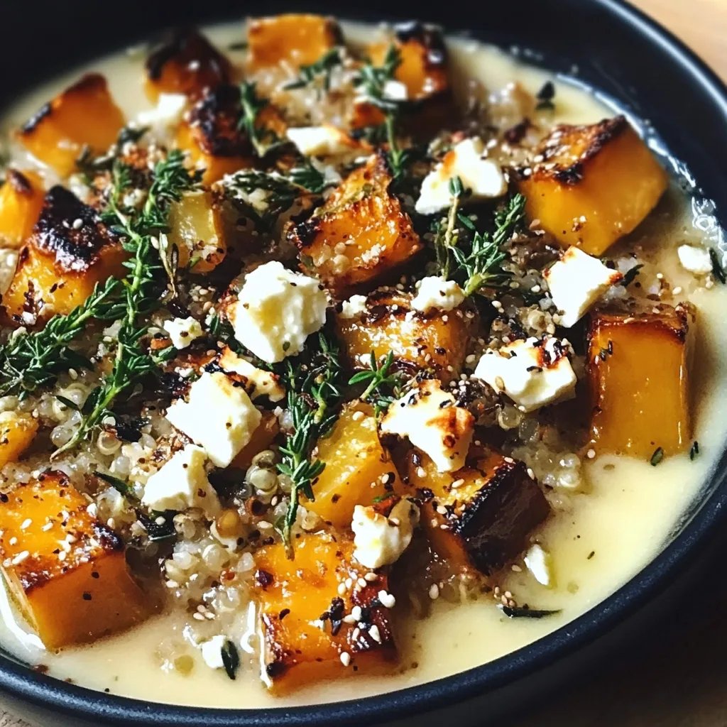 Potimarron Rôti, Feta, Thym et Quinoa : Une Recette Incroyable Ultime