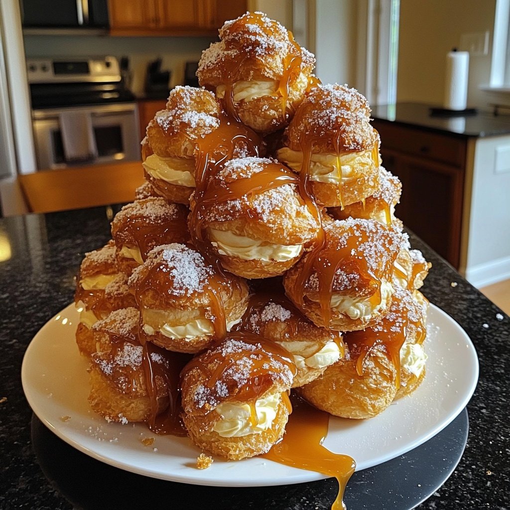 Recette de croquembouche
