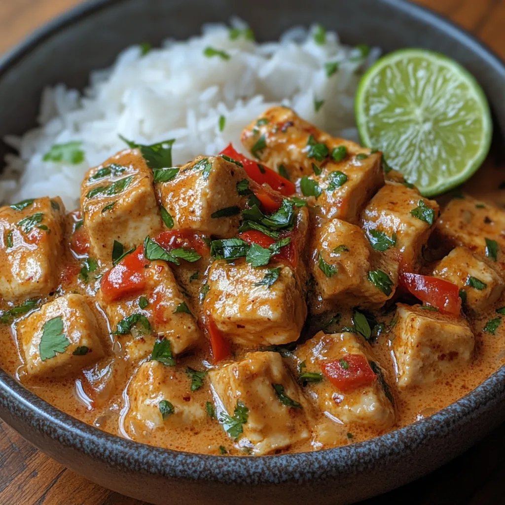 Tofu crémeux à la noix de coco et au citron vert : Une Recette Incroyable Ultime
