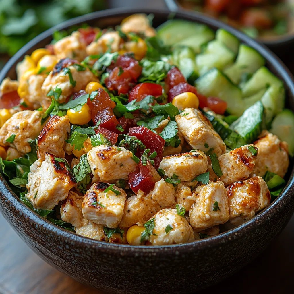 Salade de Poulet Façon Jalapeño Popper : Une Recette Incroyable Ultime