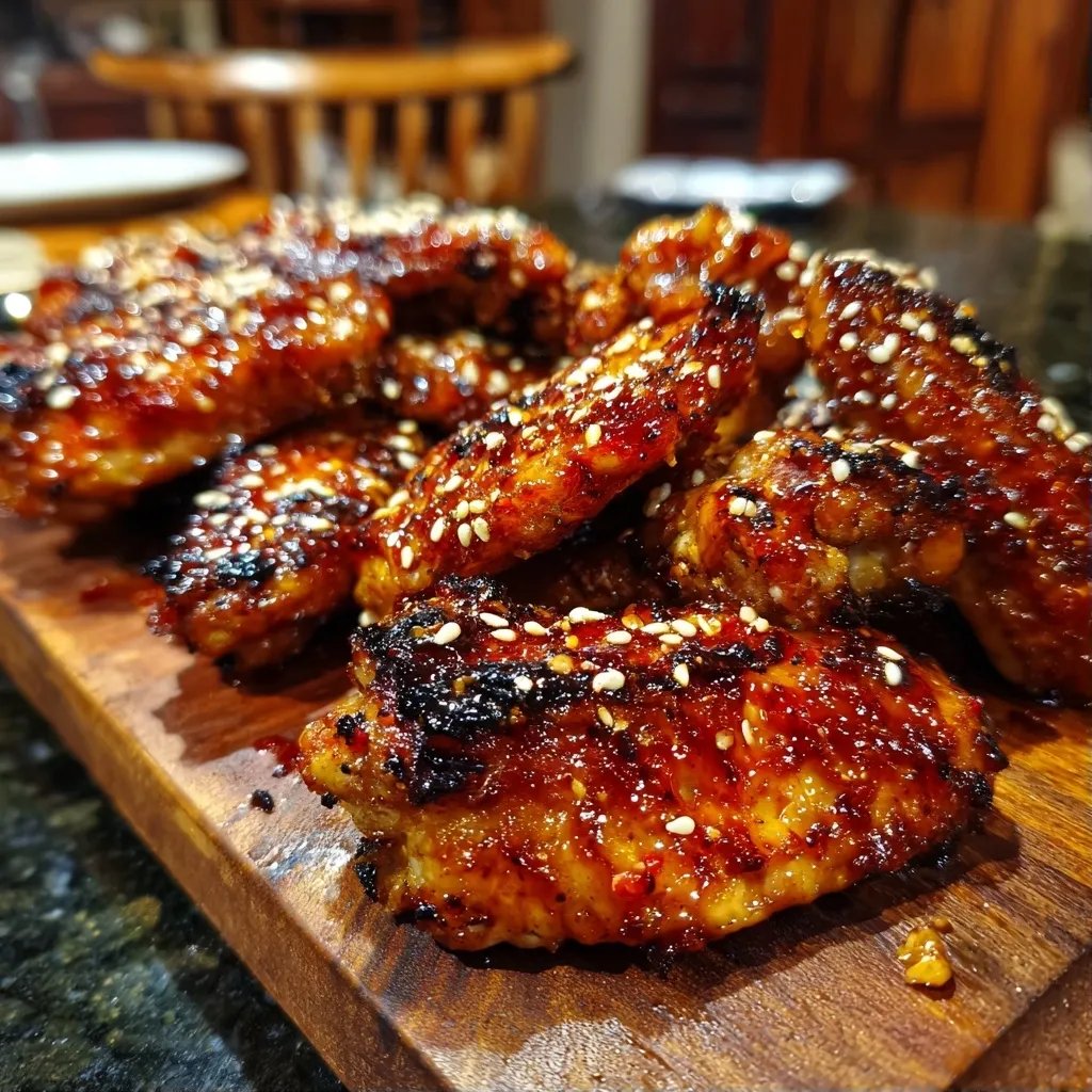 Ailes de poulet barbecue