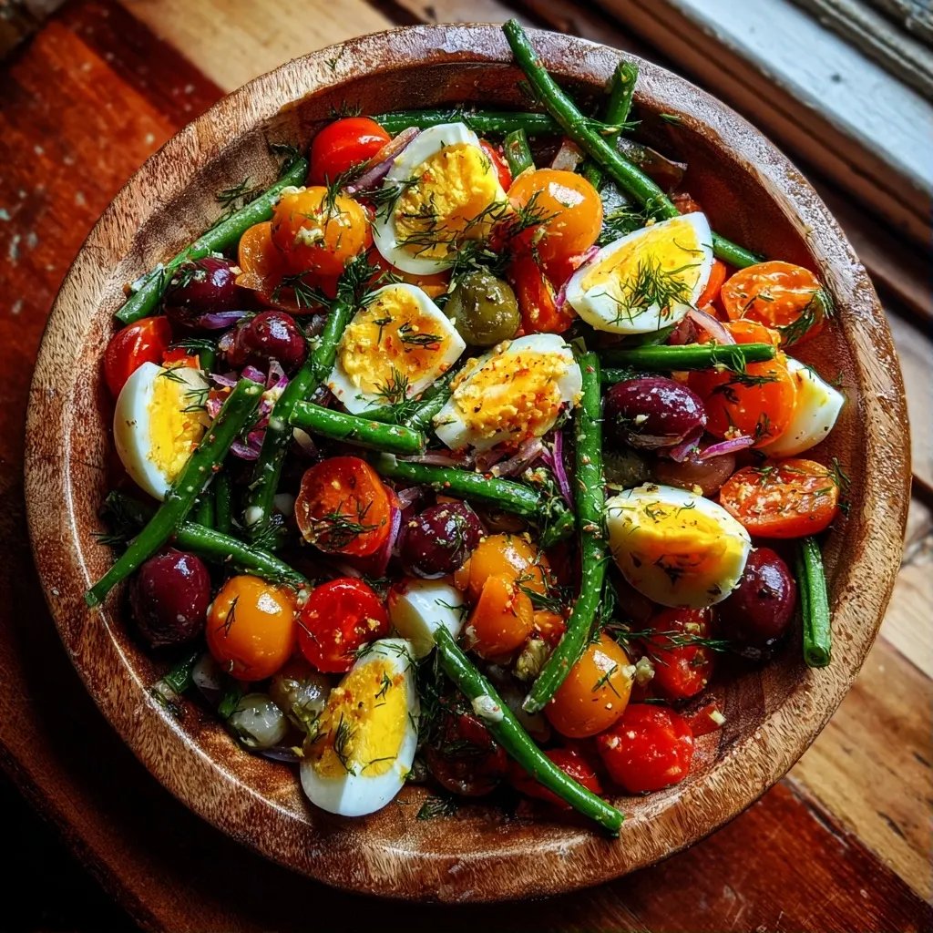 Salade niçoise revisitée
