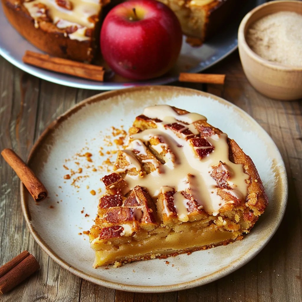 Pain étagé aux pommes et épices d’automne