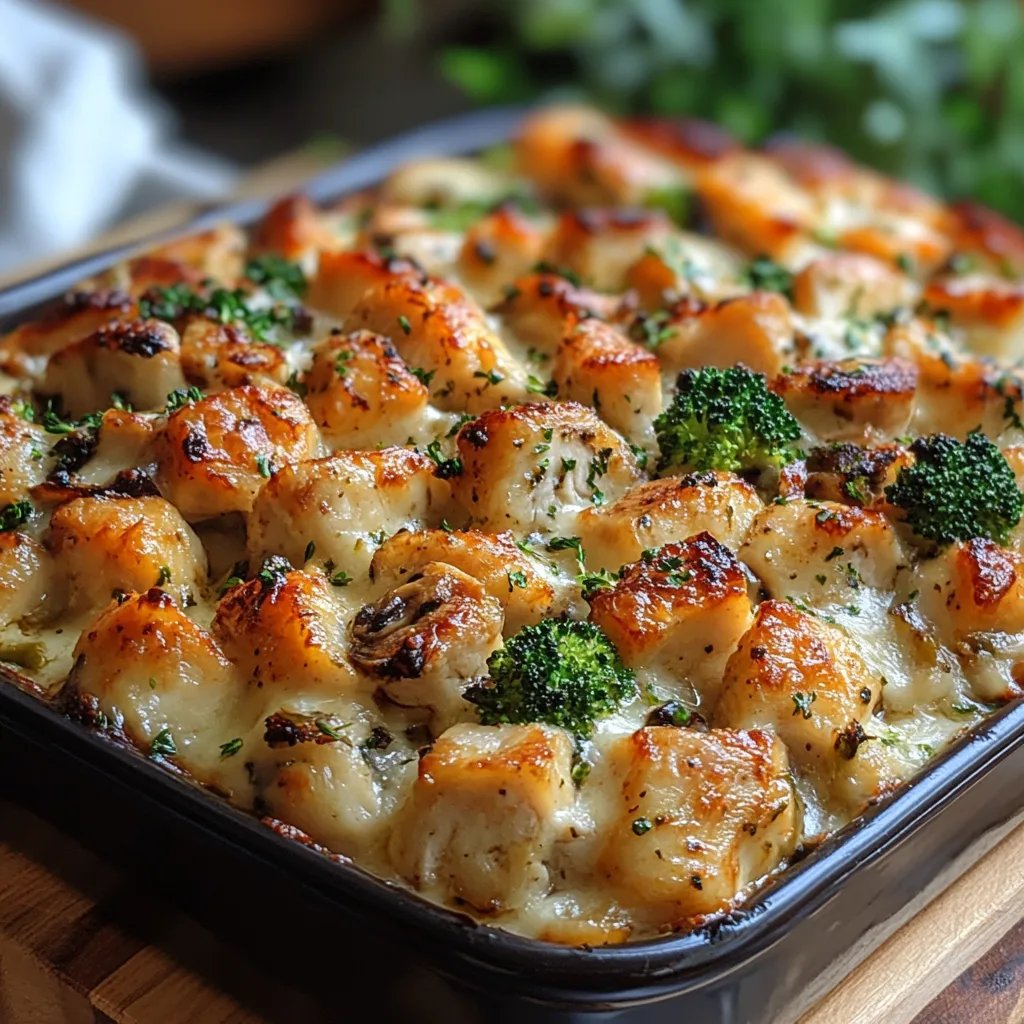 Casserole de Poulet au Brocoli : Une Recette Incroyable Ultime