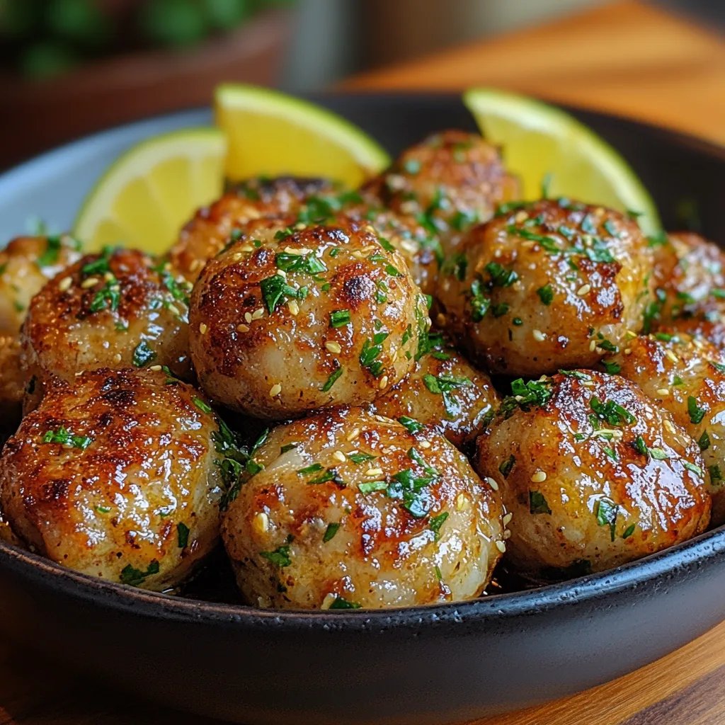 Boulettes de poulet grecques savoureuses : Une Recette Incroyable Ultime