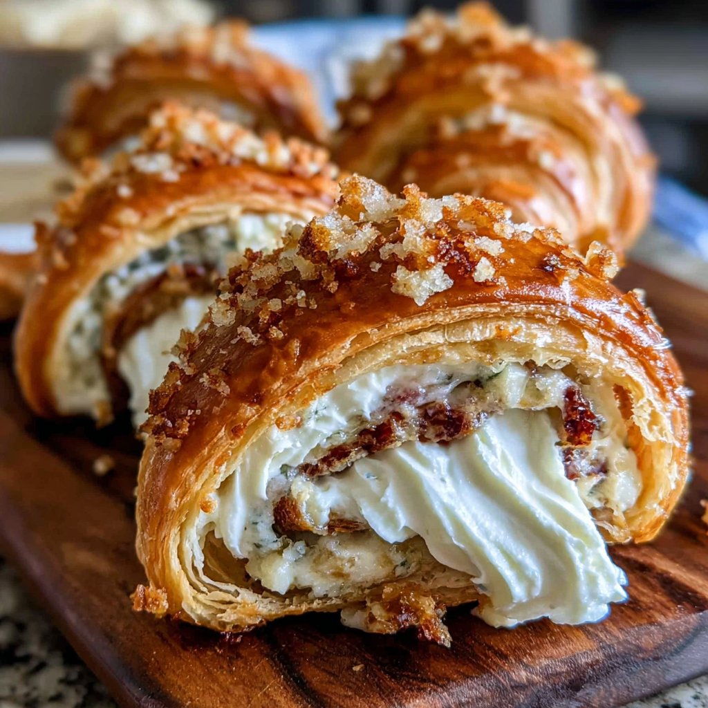 Roulé croissant au cream cheese