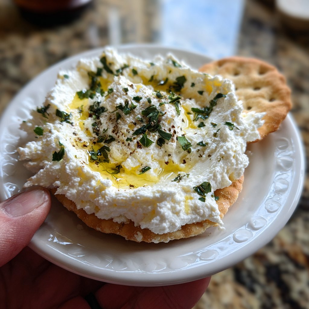 Trempette feta fouettée