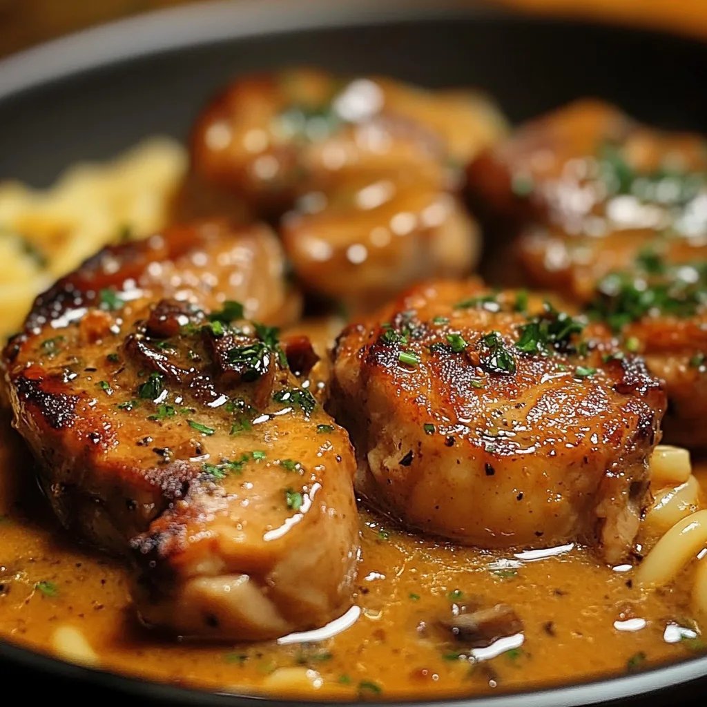 Côtelettes de Porc Sauce Moutarde : Une Recette Incroyable Ultime