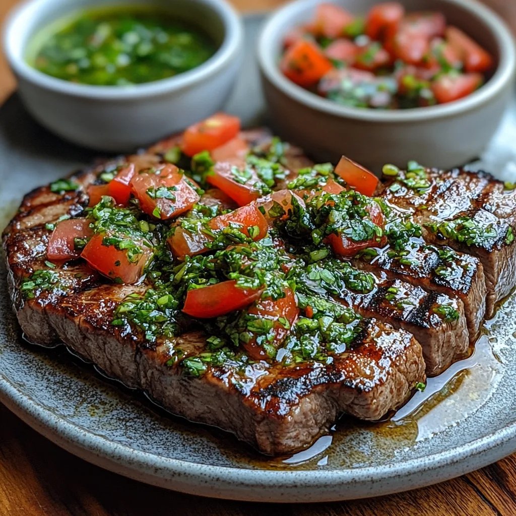 Steak au Chimichurri Épicé : Une Recette Incroyable Ultime