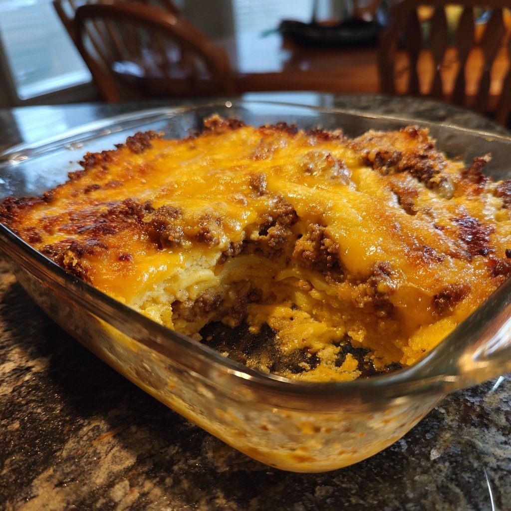 Casserole hot dish église souper
