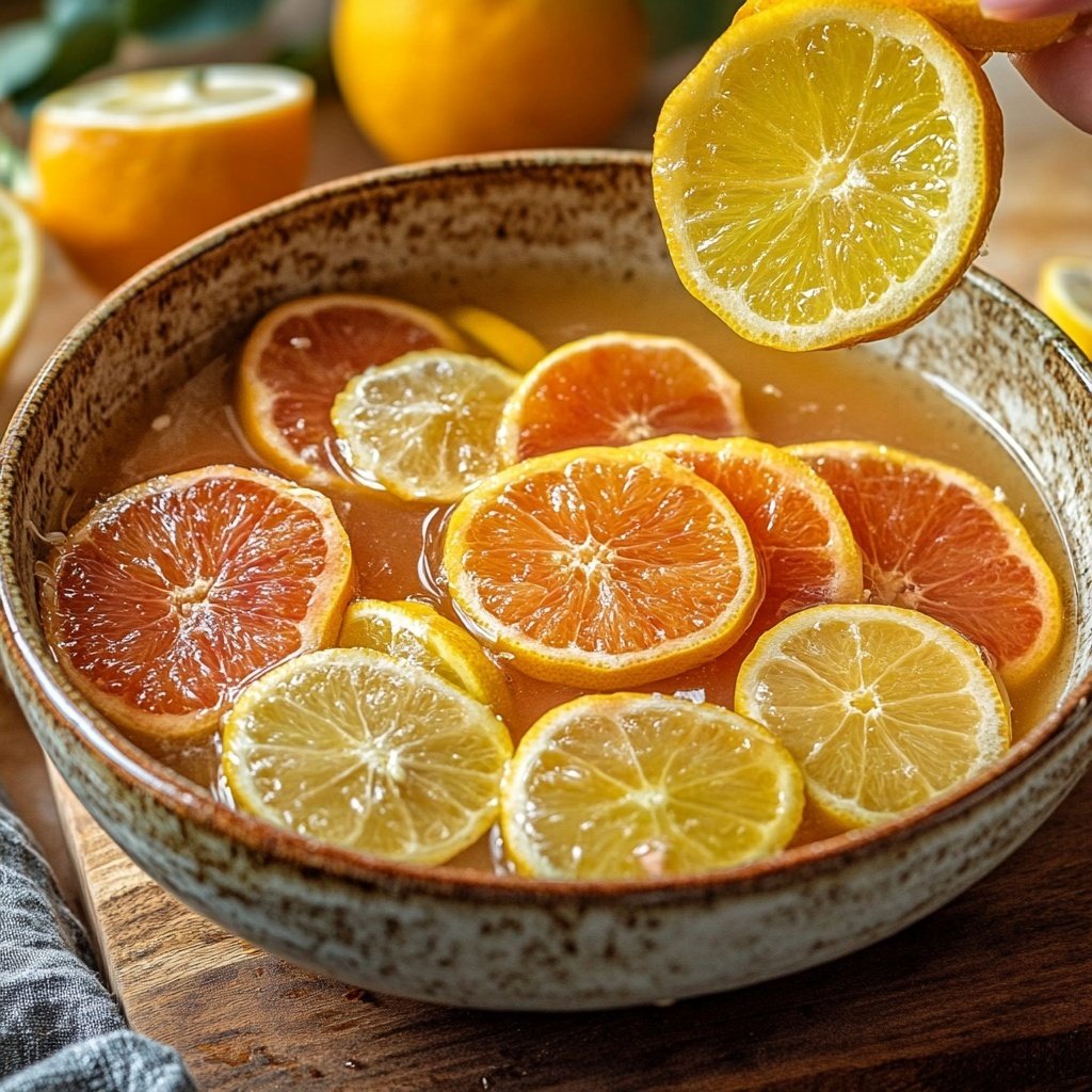 Mélange d’hiver litchi et agrumes