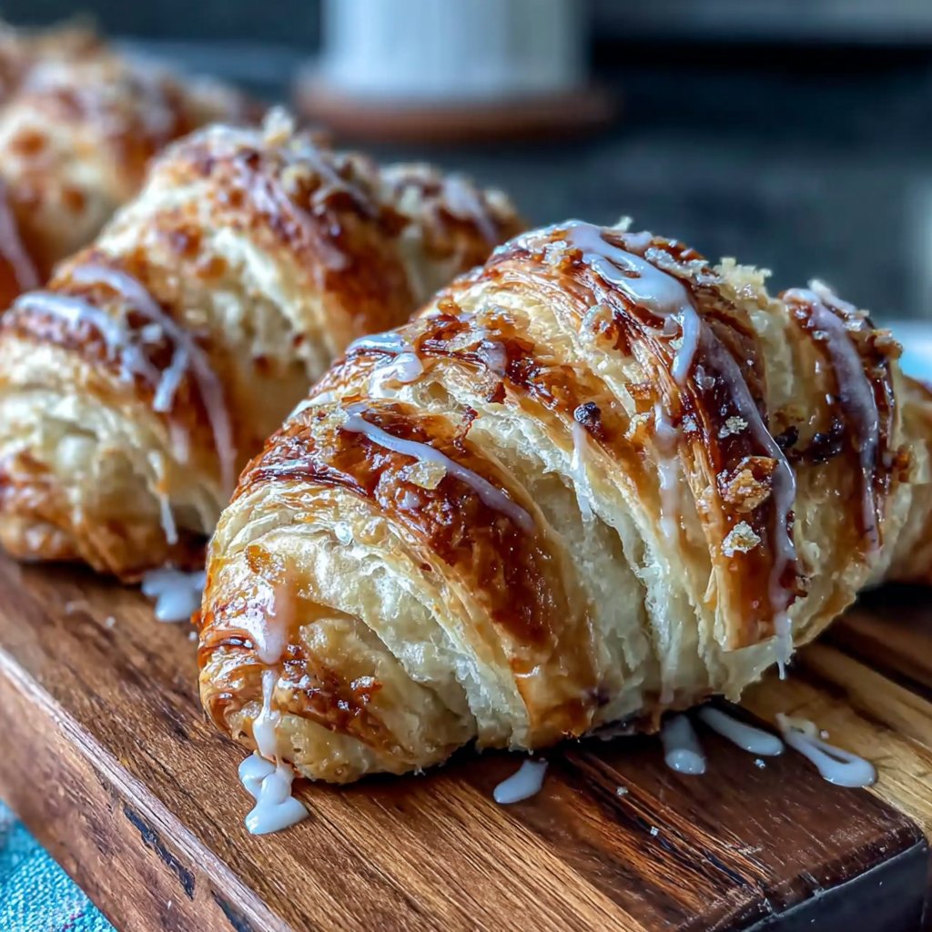 Gourmandises croissant citron sureau