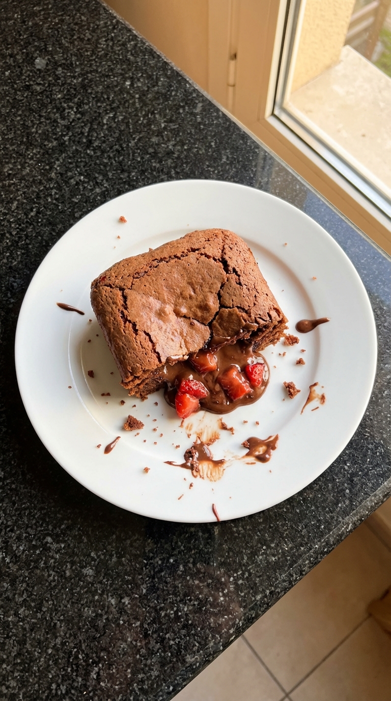 Explosion fraise chocolat de Dubaï