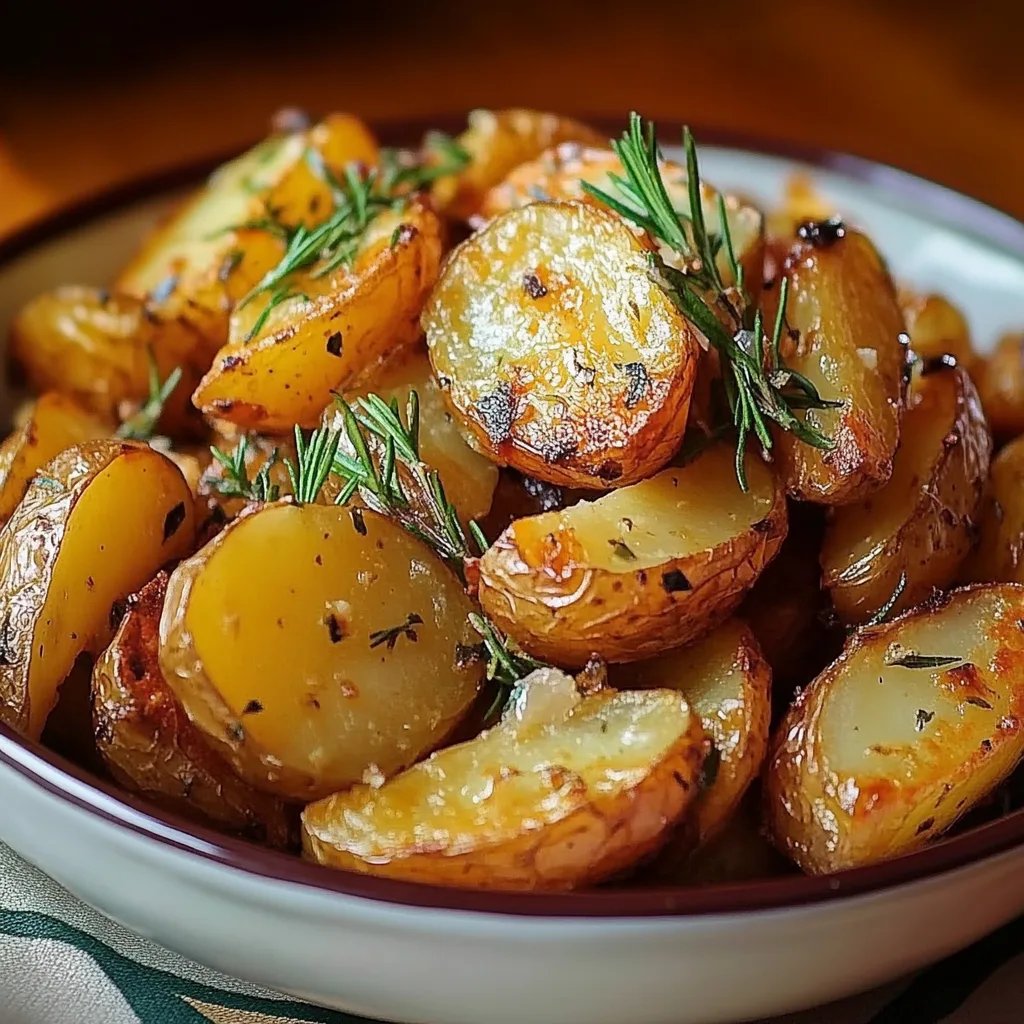 Pommes de Terre Rôties au Four : Un Accompagnement Incroyable Ultime