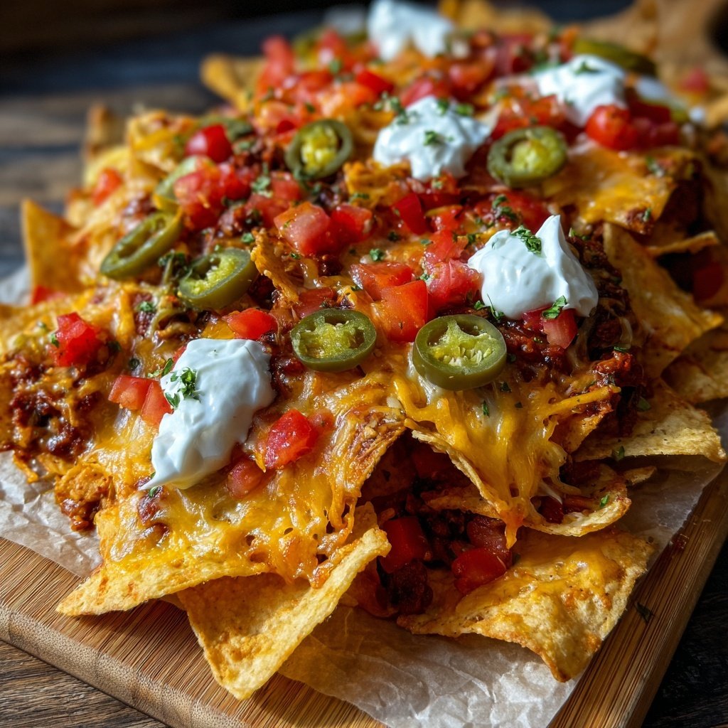Nachos chili fromage suprêmes