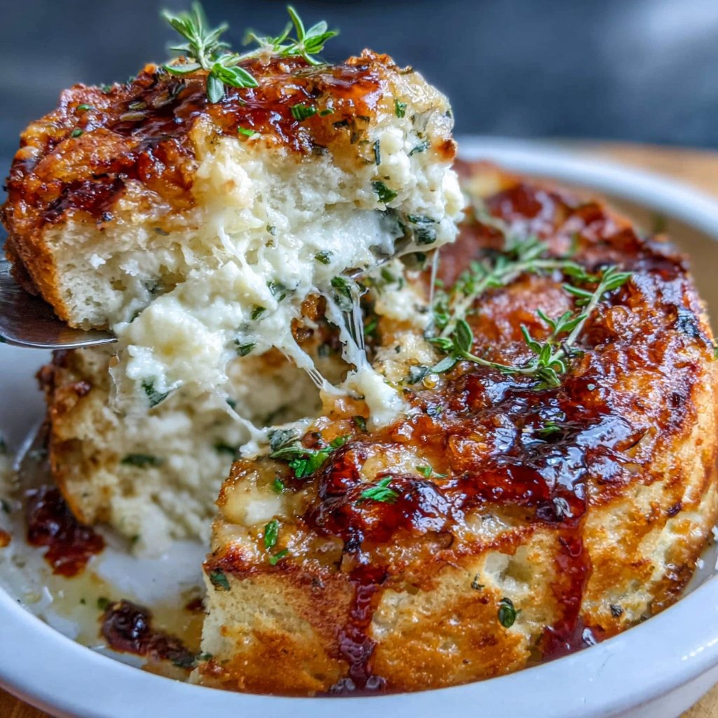 Gratin petit déjeuner au levain