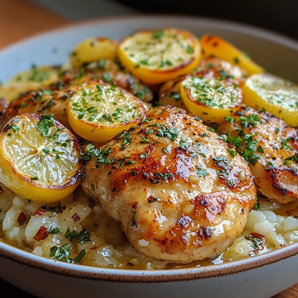 Poulet Grec au Citron et Riz à la Friteuse à Air : Une Recette Incroyable Ultime