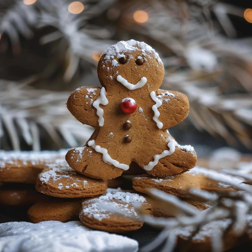 Bonhomme de pain d’épices de Noël