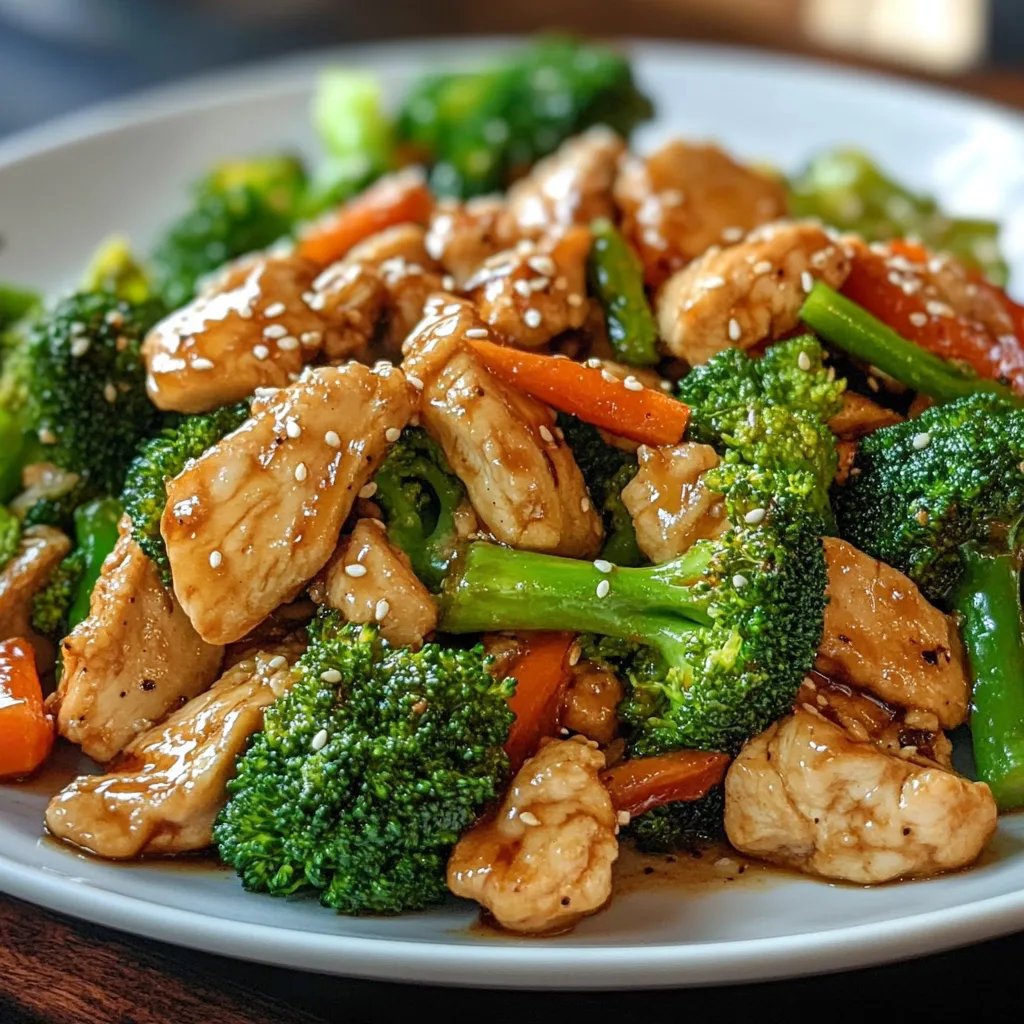 Poulet Sauté au Brocoli : Une Recette Incroyable Ultime