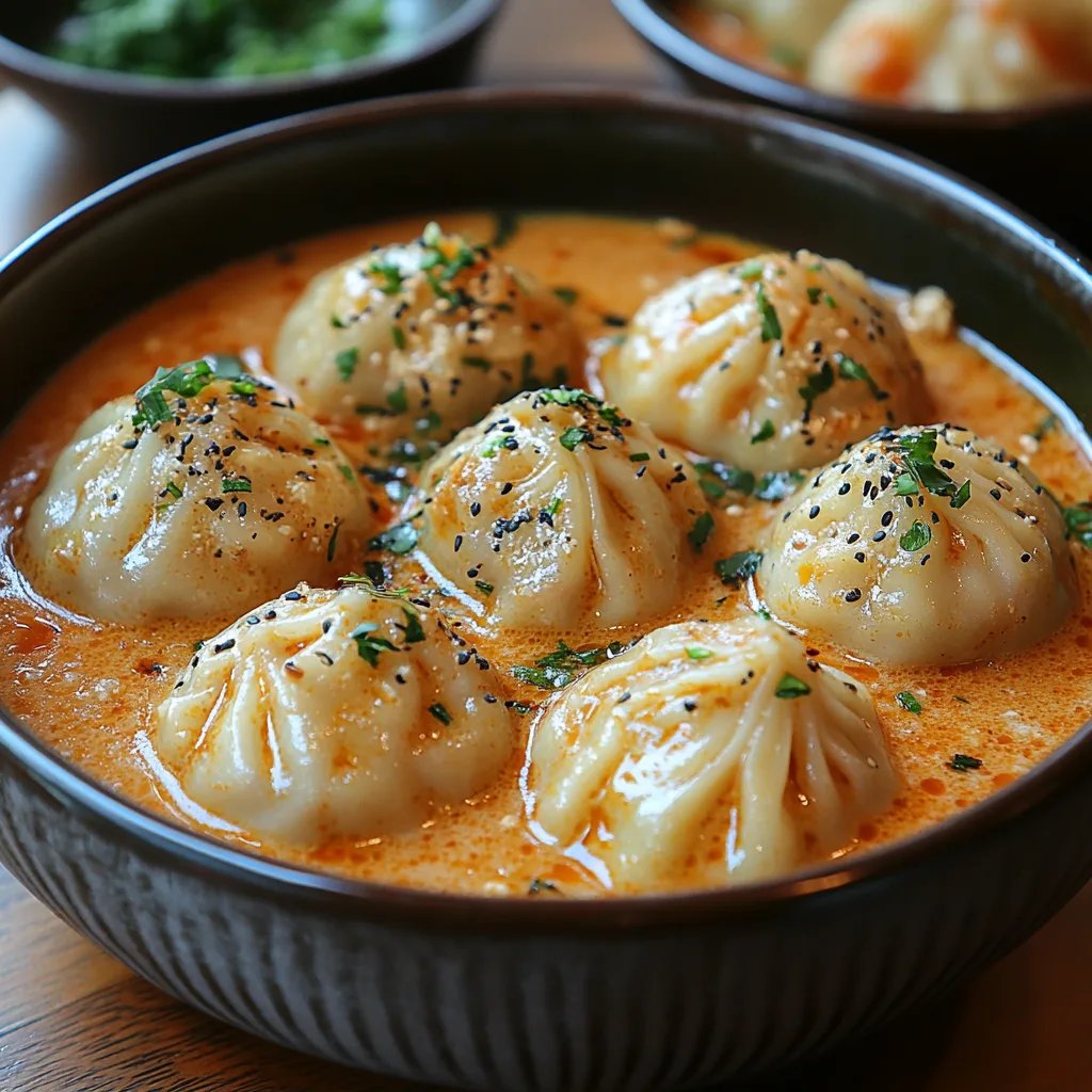 Raviolis en Soupe dans une Sauce Thaïlandaise au Curry Rouge : Une Recette Incroyable Ultime