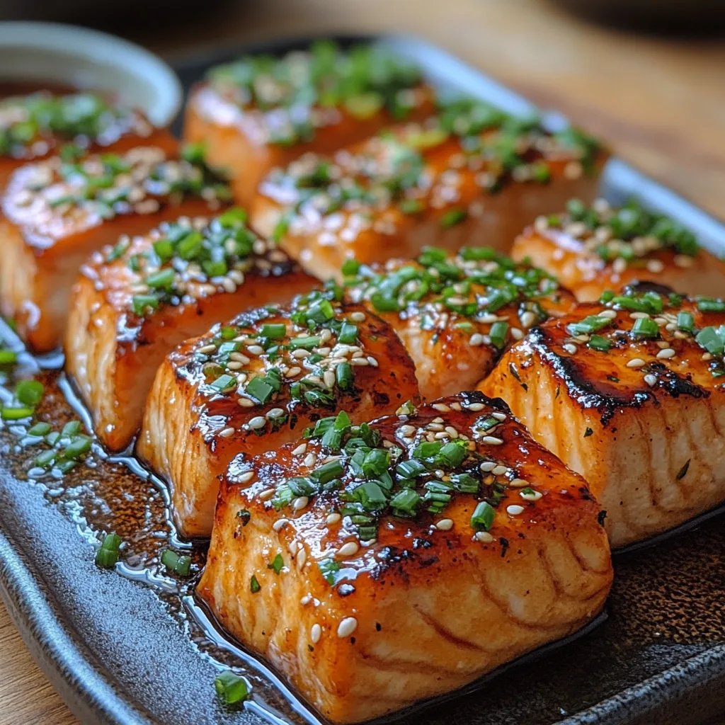 Bouchées de Saumon Teriyaki à la Friteuse à Air : Une Recette Incroyable Ultime