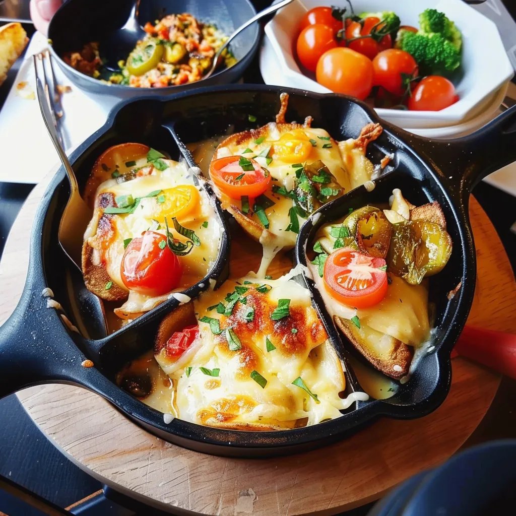 Raclette à la poêle