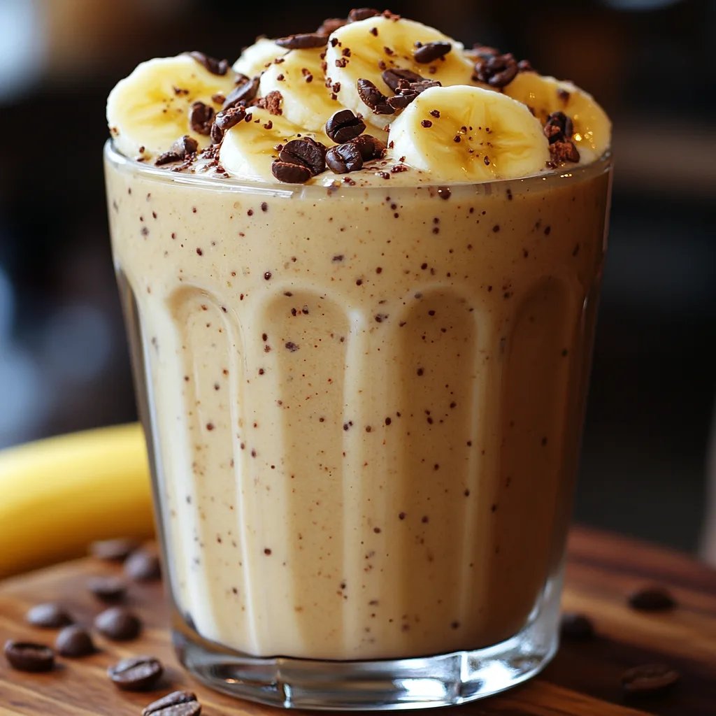 Smoothie Banane-Protéine-Café : Une Recette Incroyable Ultime