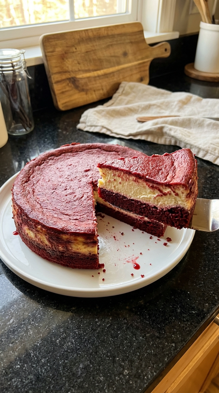 Cheesecake Velours Rouge de Galentine