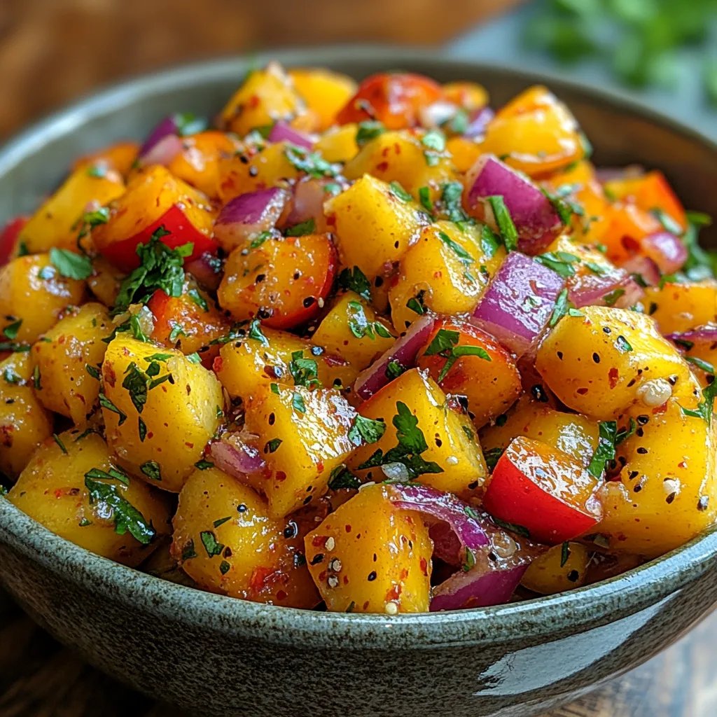 Salade de mangue thaï douce et épicée : Une Recette Incroyable Ultime