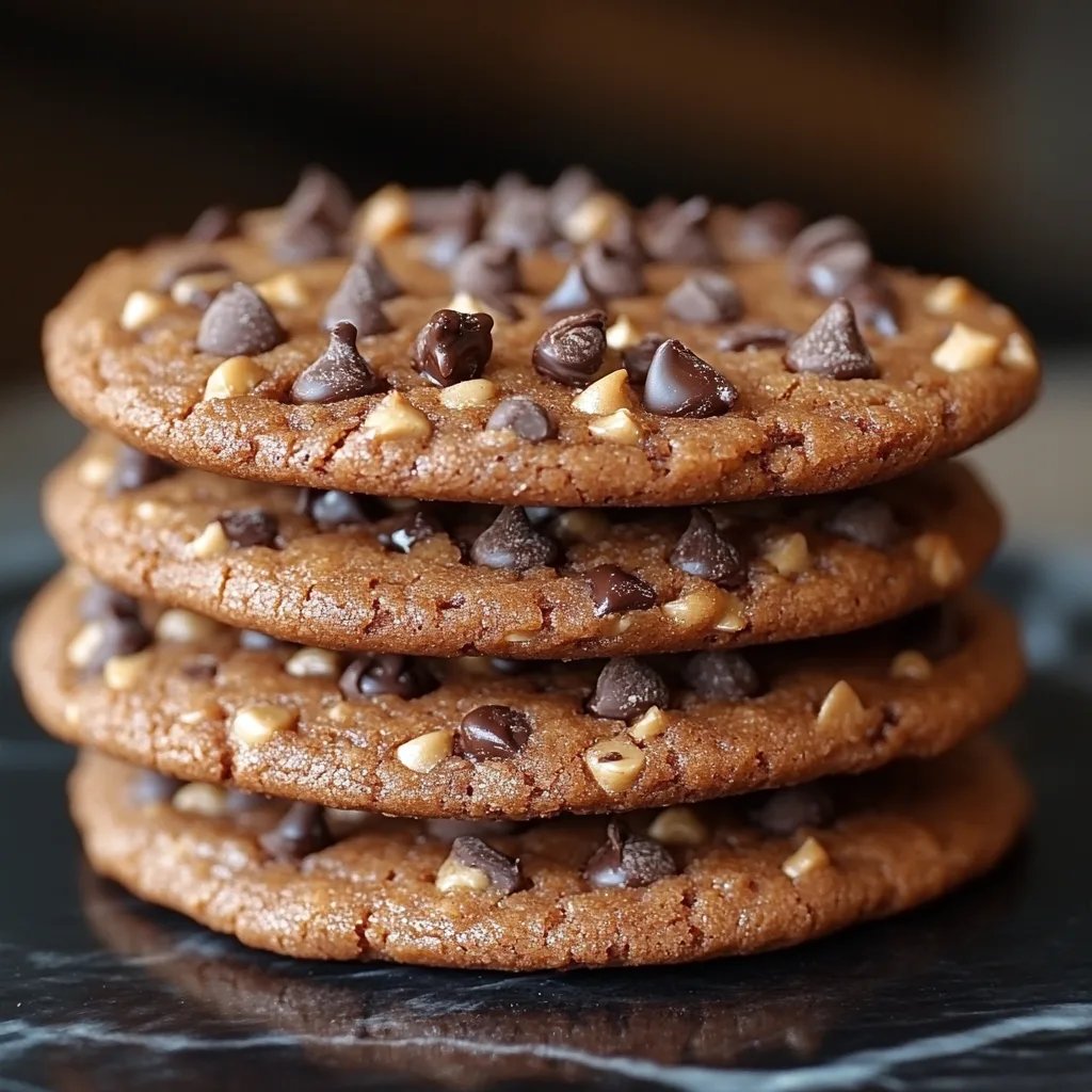 Biscuits Sans Sucre au Beurre de Cacahuète et Chocolat : Une Recette Ultime Incroyable