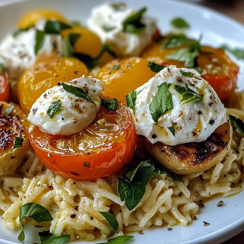 Boulettes Grecques & Orzo Citronné avec Crème de Feta : Une Recette Incroyable Ultime